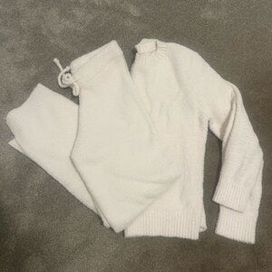 Cozy Women's Pullover Sweater & Pants Lounge Set